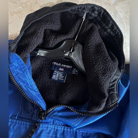Vintage 90’s Polo Sport Ralph Lauren Arctic Challenge Anorak Ski Jacket Men’s XL - Picture 11 of 11